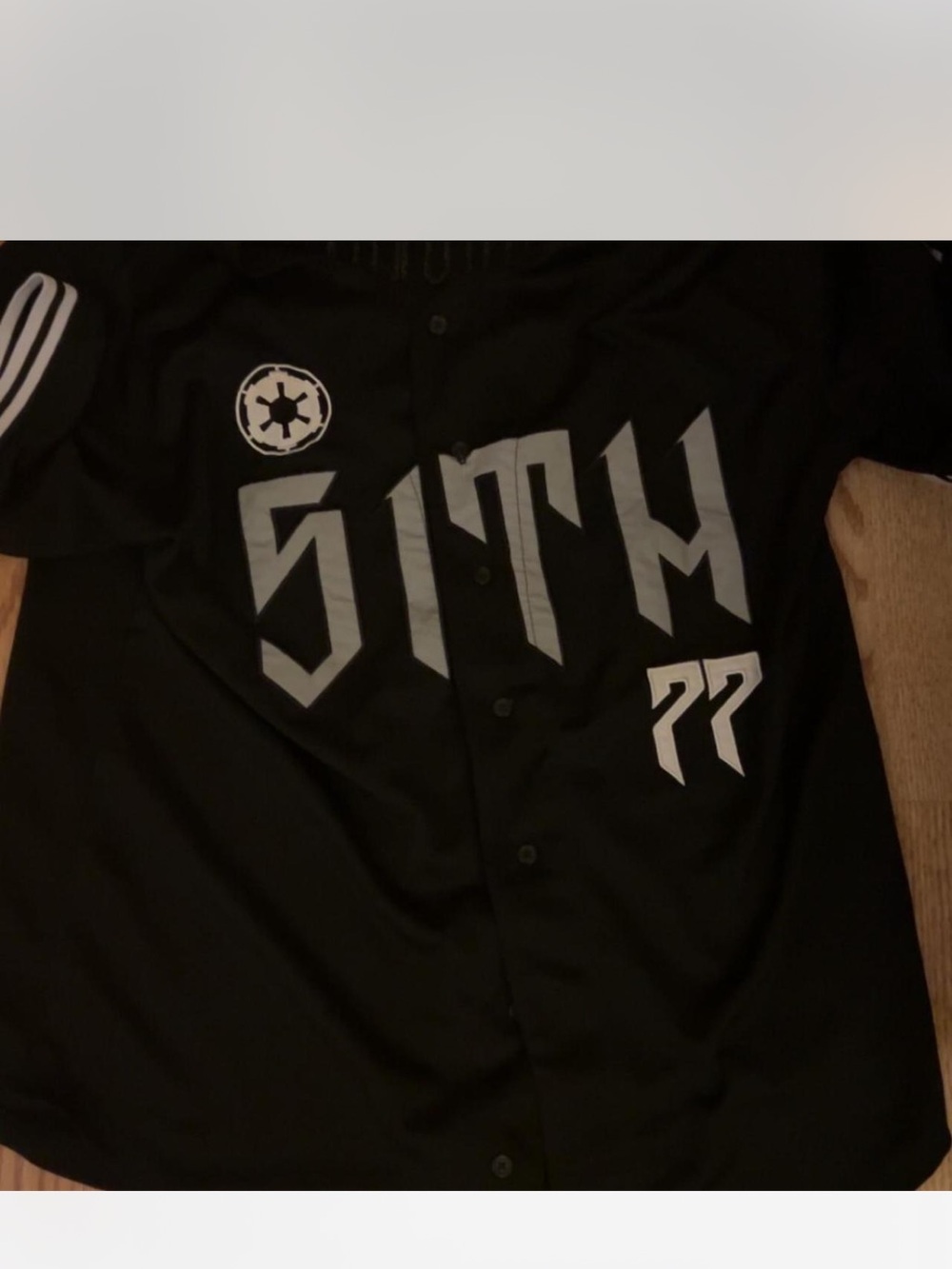 Star Wars Vader Jersey Men’s Medium